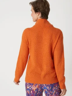 Pull col camionneur zippé
