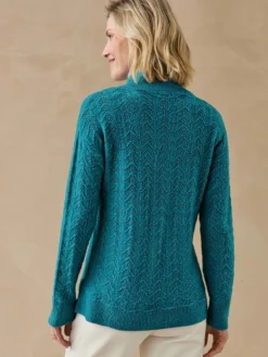 Pull col camionneur zippé
