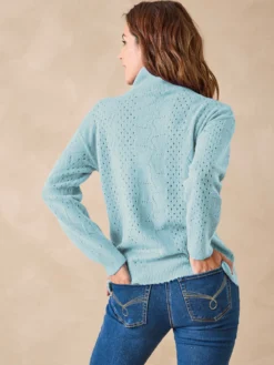 Pull col camionneur zippé