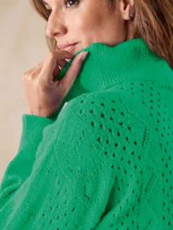 Pull col camionneur zippé