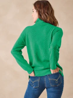 Pull col camionneur zippé
