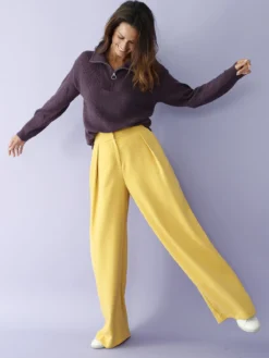 Pull col camionneur zippé