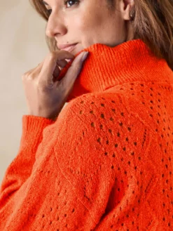 Pull col camionneur zippé