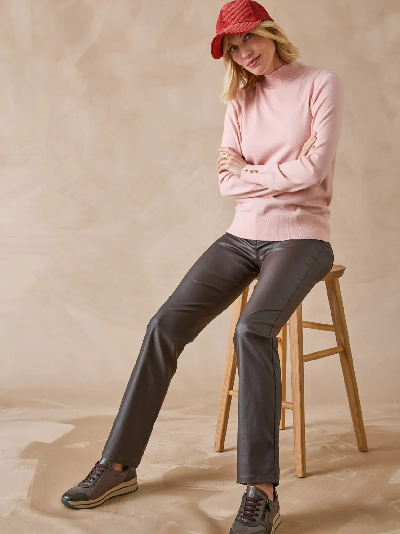 Pull col montant