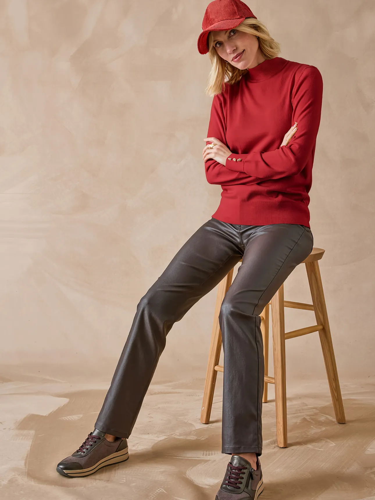 Pull col montant