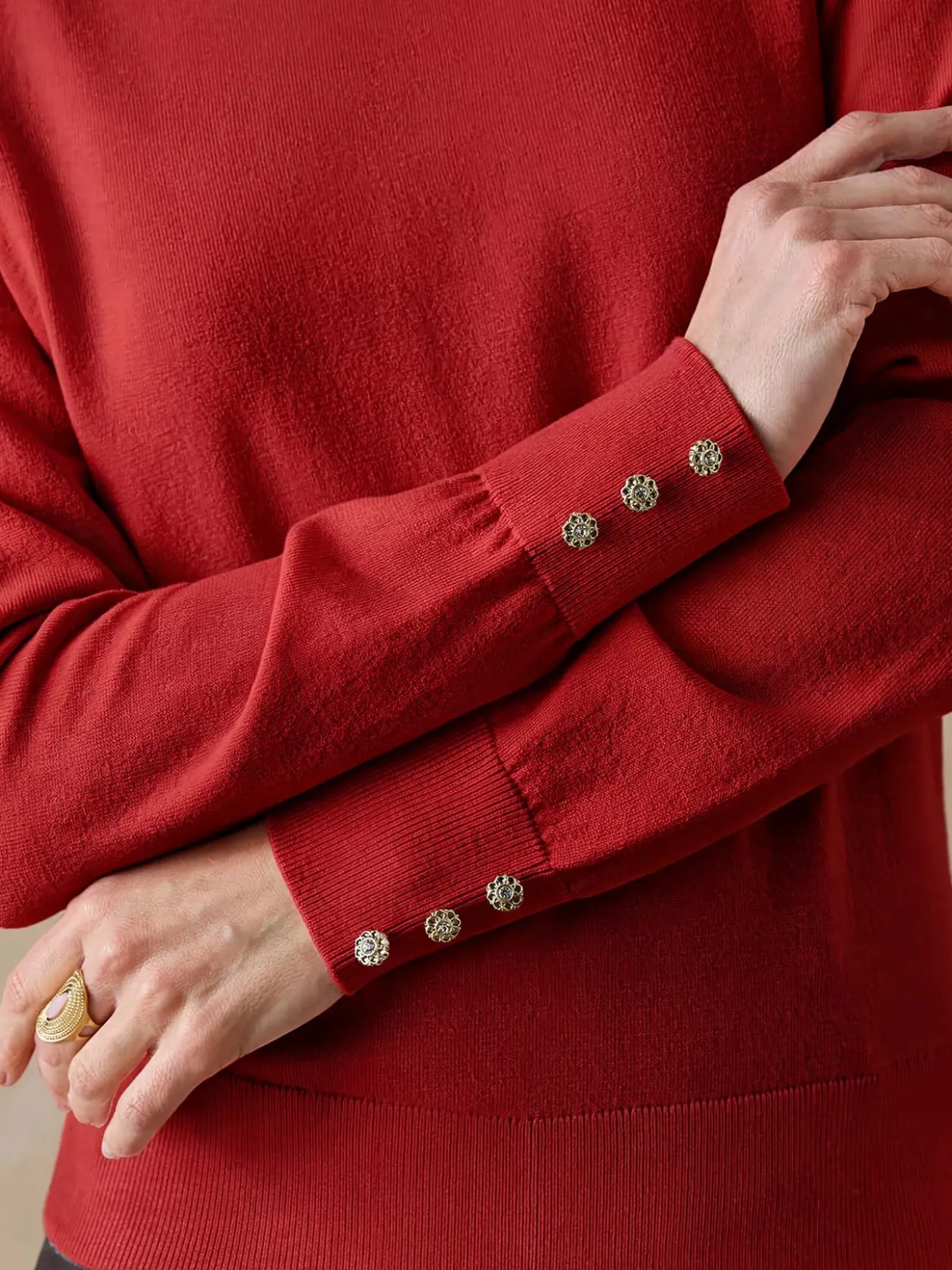 Pull col montant