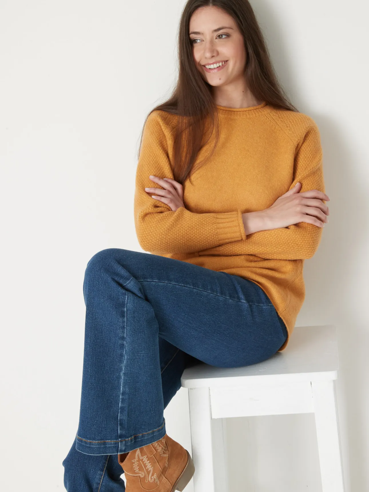 Pull col rond