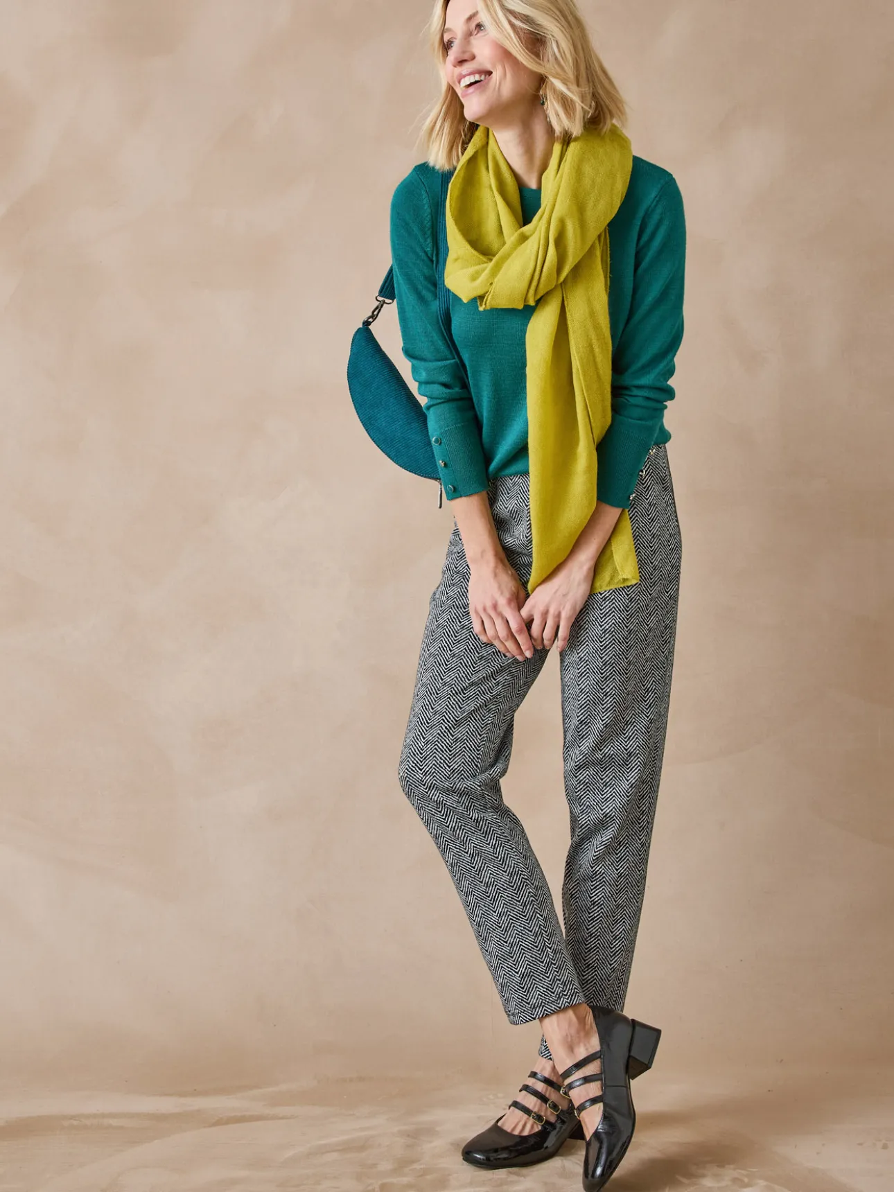 Pull col rond 50% laine mérinos