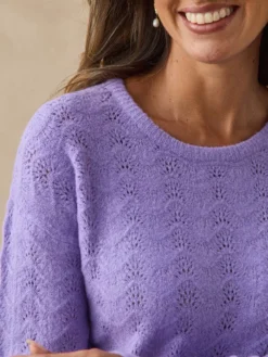Pull encolure ronde