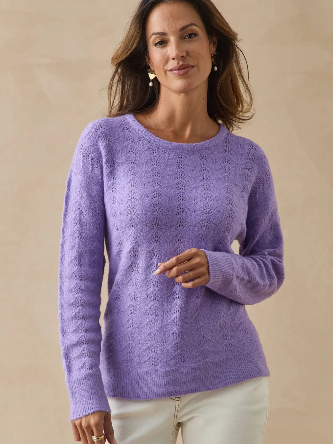 Pull encolure ronde