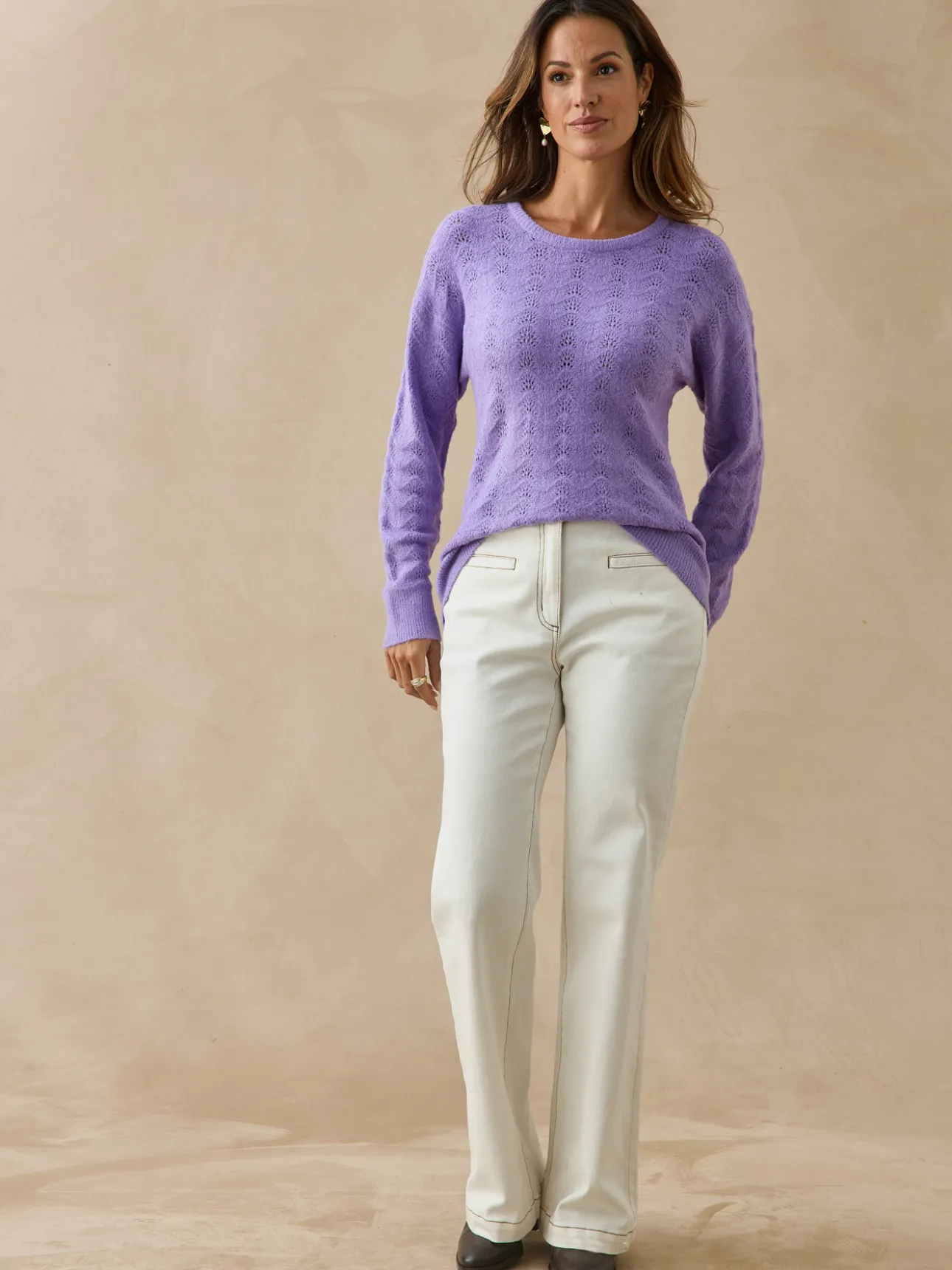 Pull encolure ronde