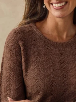 Pull encolure ronde