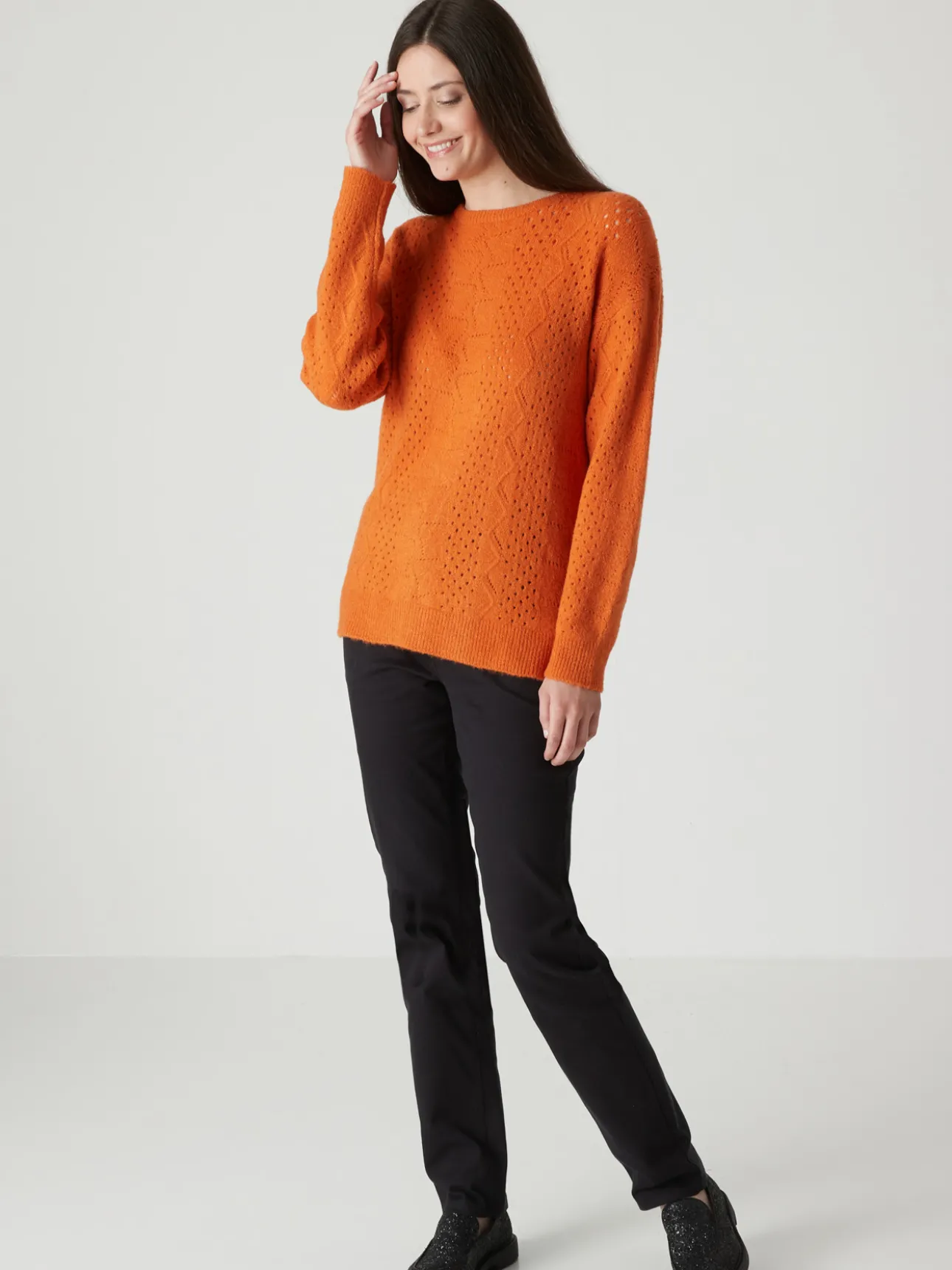 Pull encolure ronde