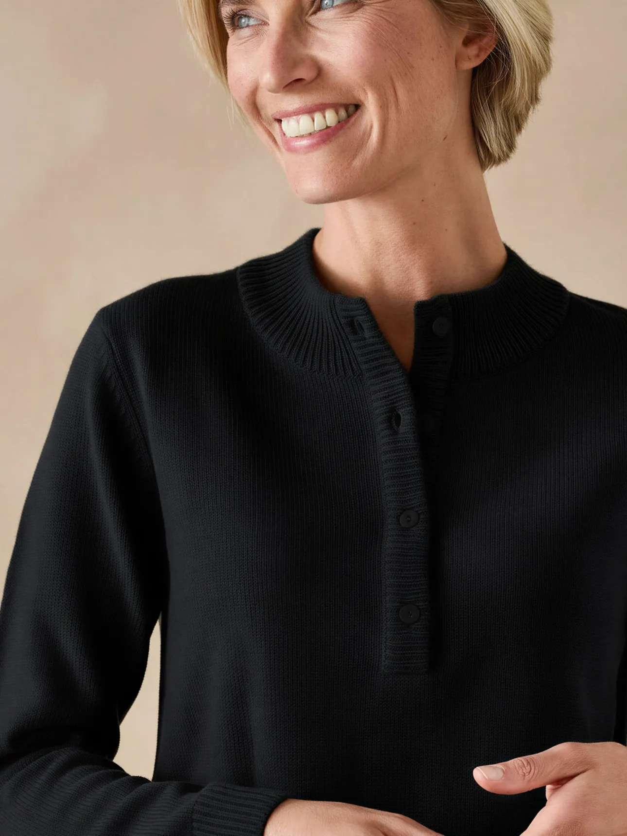 Pull encolure tunisienne