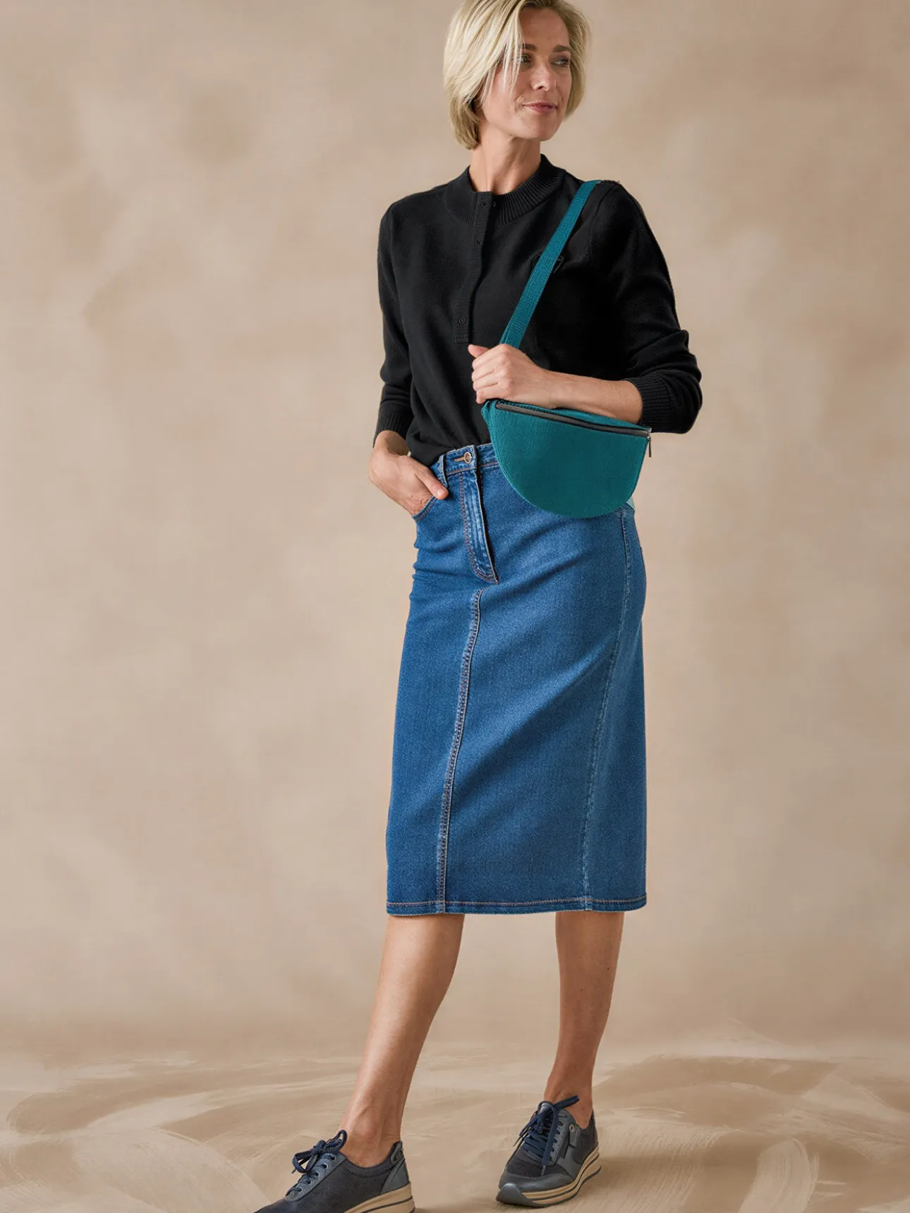 Pull encolure tunisienne