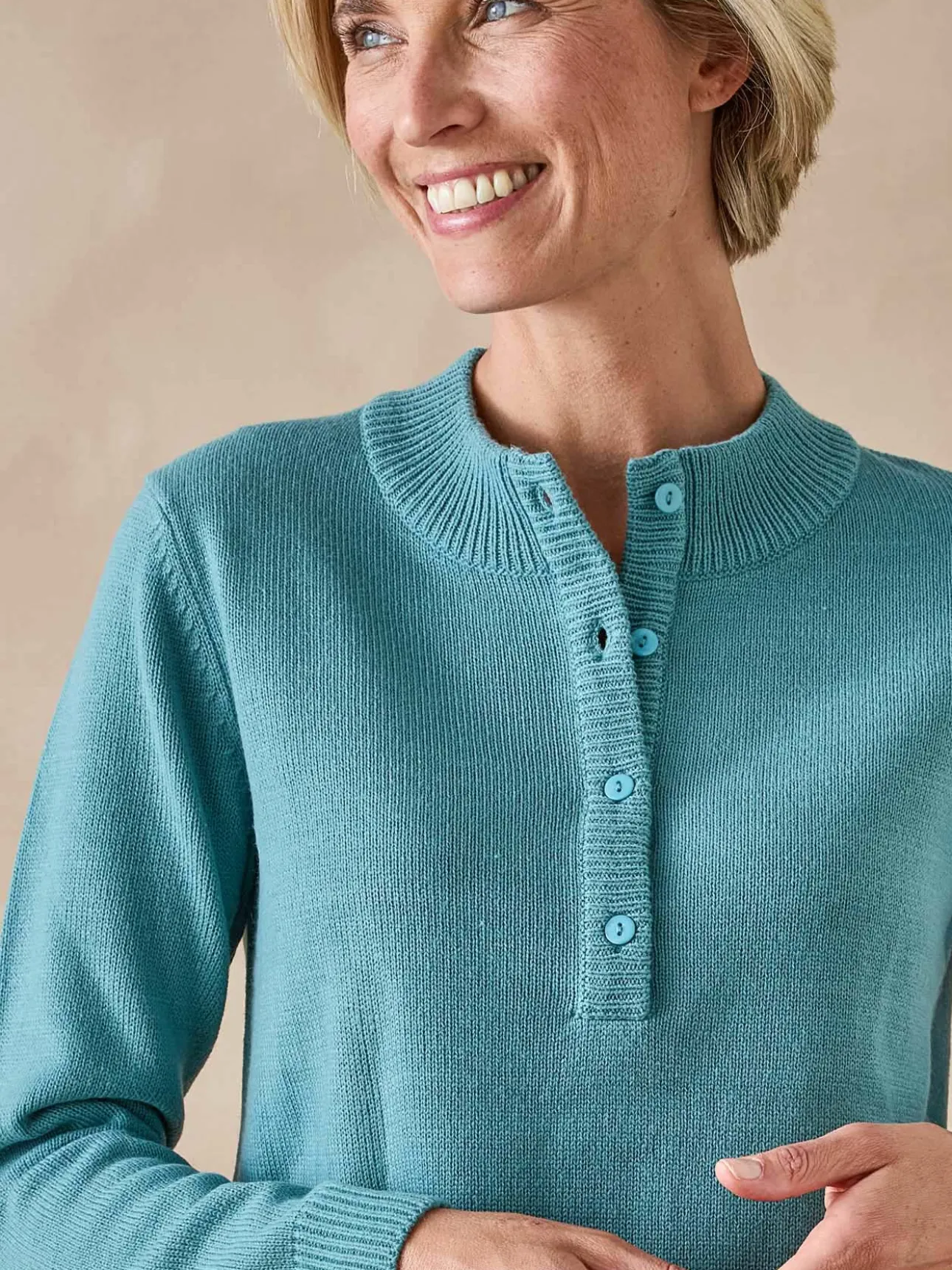 Pull encolure tunisienne