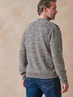 Pull encolure V avec laine