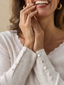 Pull encolure V avec laine