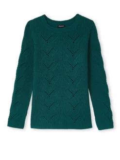 Pull en côtes perlées