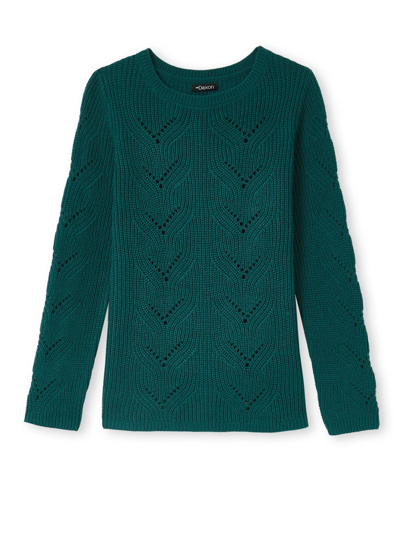 Pull en côtes perlées