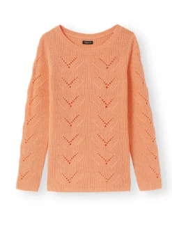 Pull en côtes perlées