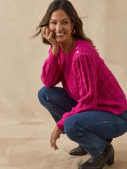 Pull en maille fantaisie