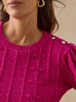Pull en maille fantaisie