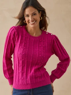 Pull en maille fantaisie