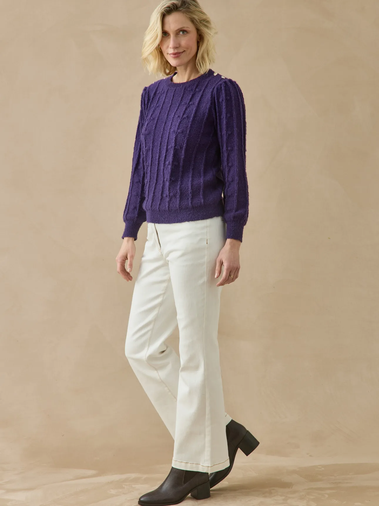 Pull en maille fantaisie