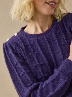 Pull en maille fantaisie