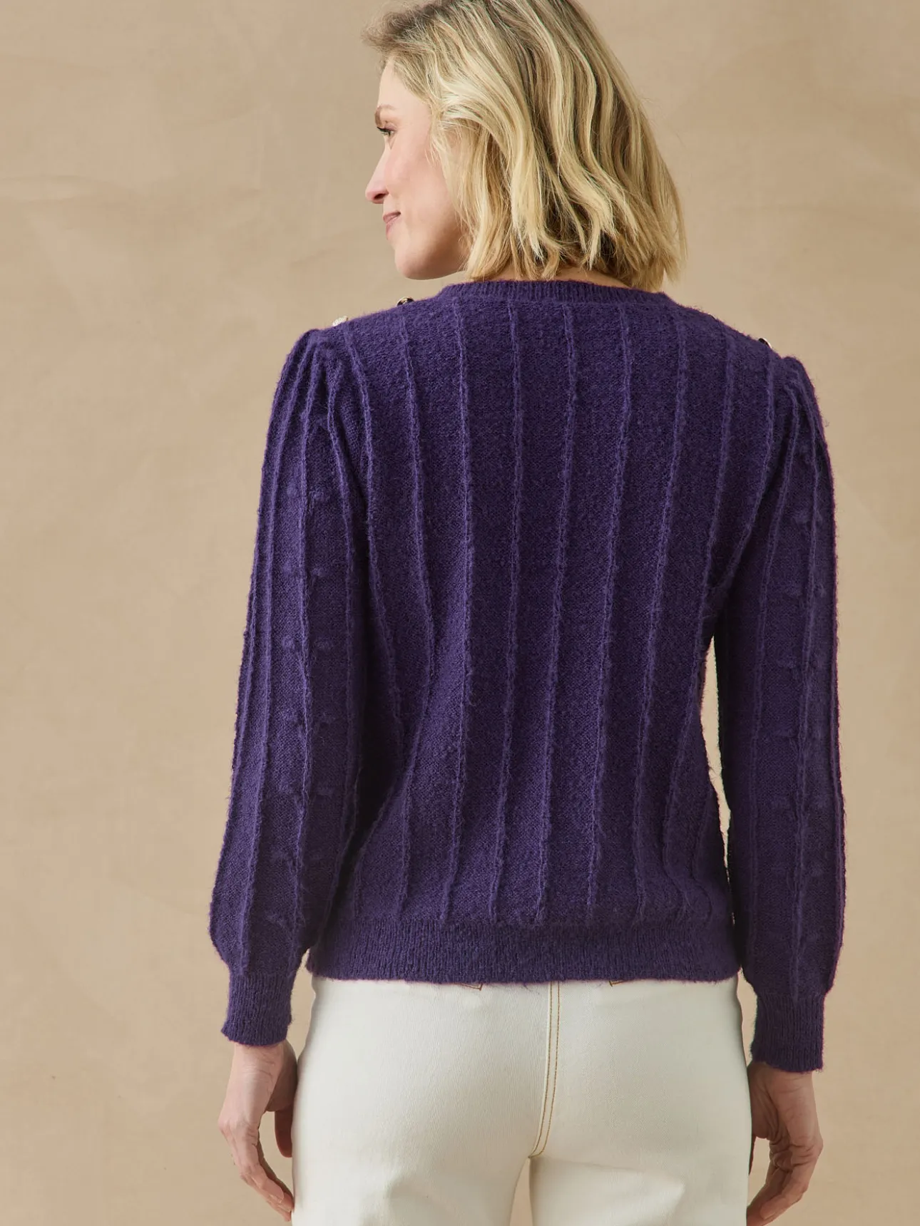 Pull en maille fantaisie