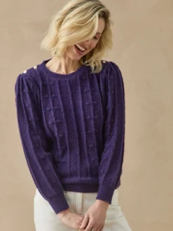 Pull en maille fantaisie