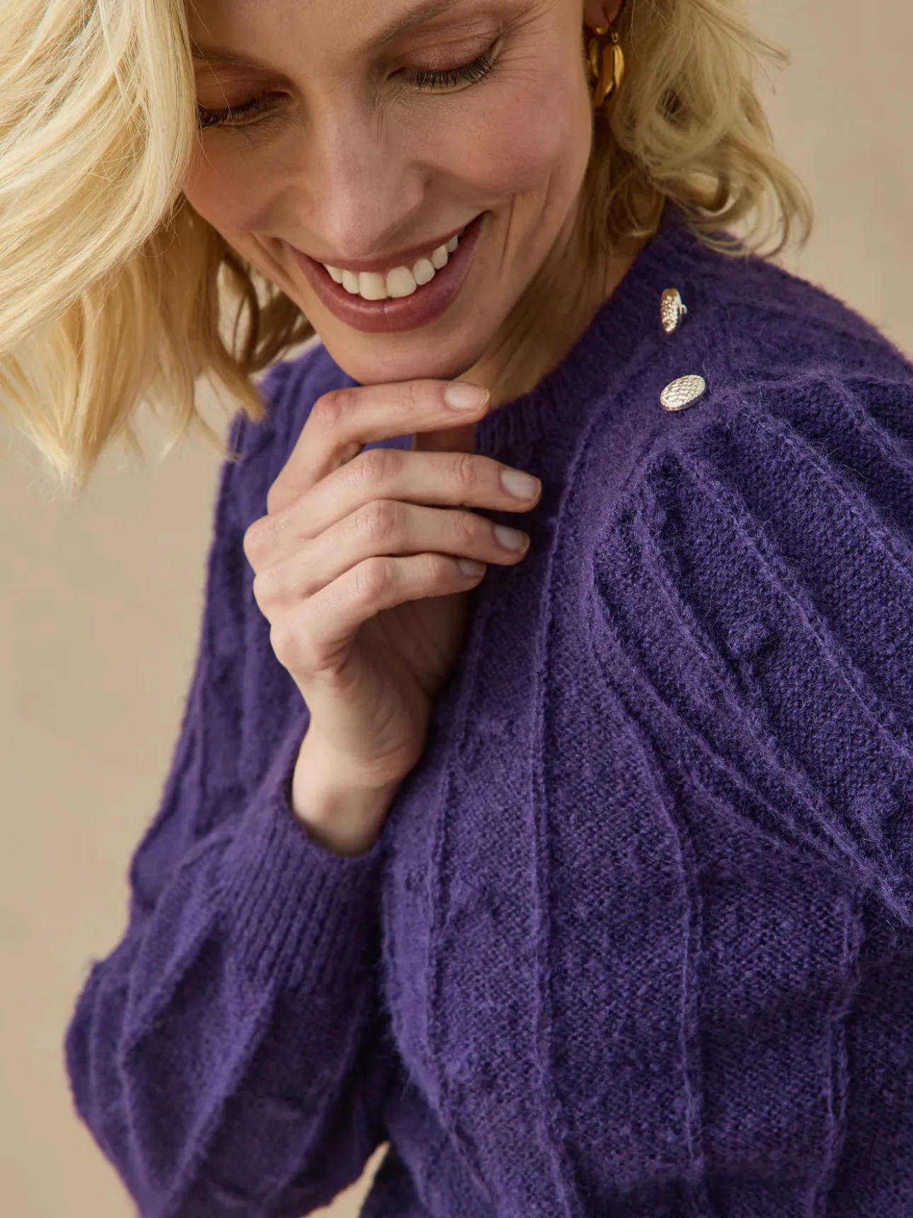 Pull en maille fantaisie