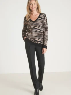 Pull jacquard