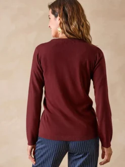Pull jeux de mailles et torsades