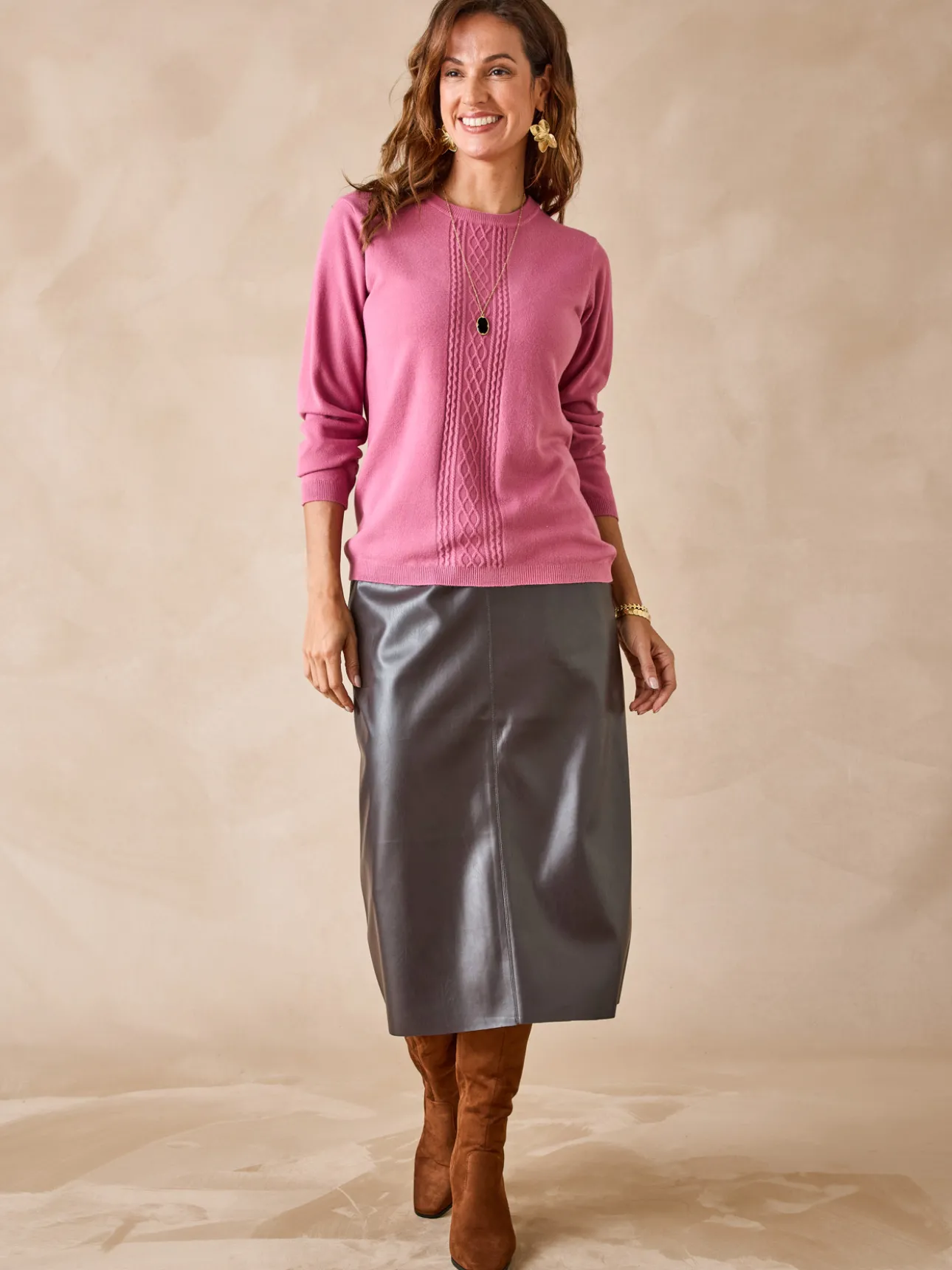 Pull jeux de mailles et torsades