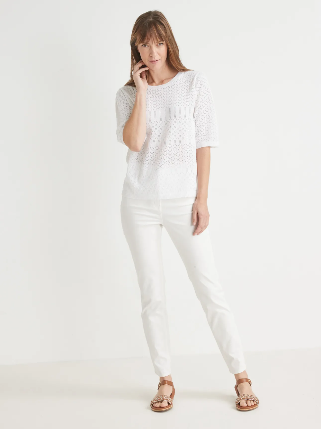 Pull manches au coude