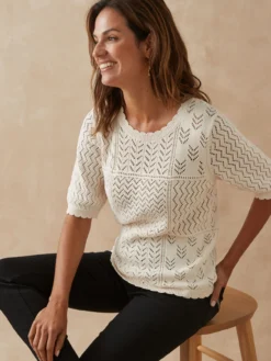 Pull manches au coude