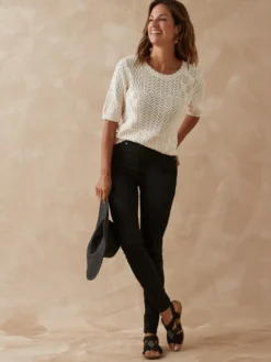 Pull manches au coude