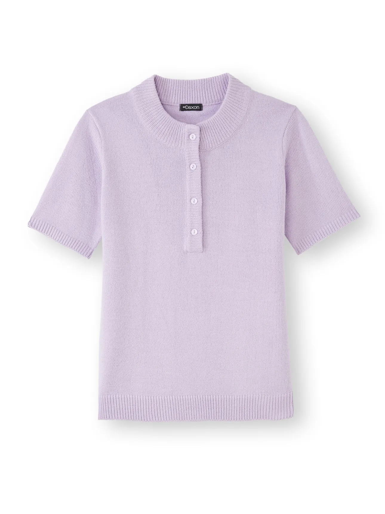 Pull manches courtes encolure tunisienne