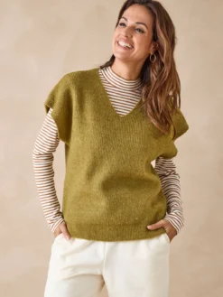 Pull manches T avec laine
