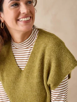 Pull manches T avec laine
