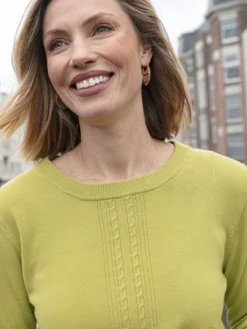 Pull toucher cachemire