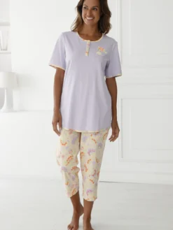 Pyjacourt en maille jersey pur coton