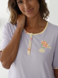Pyjacourt en maille jersey pur coton