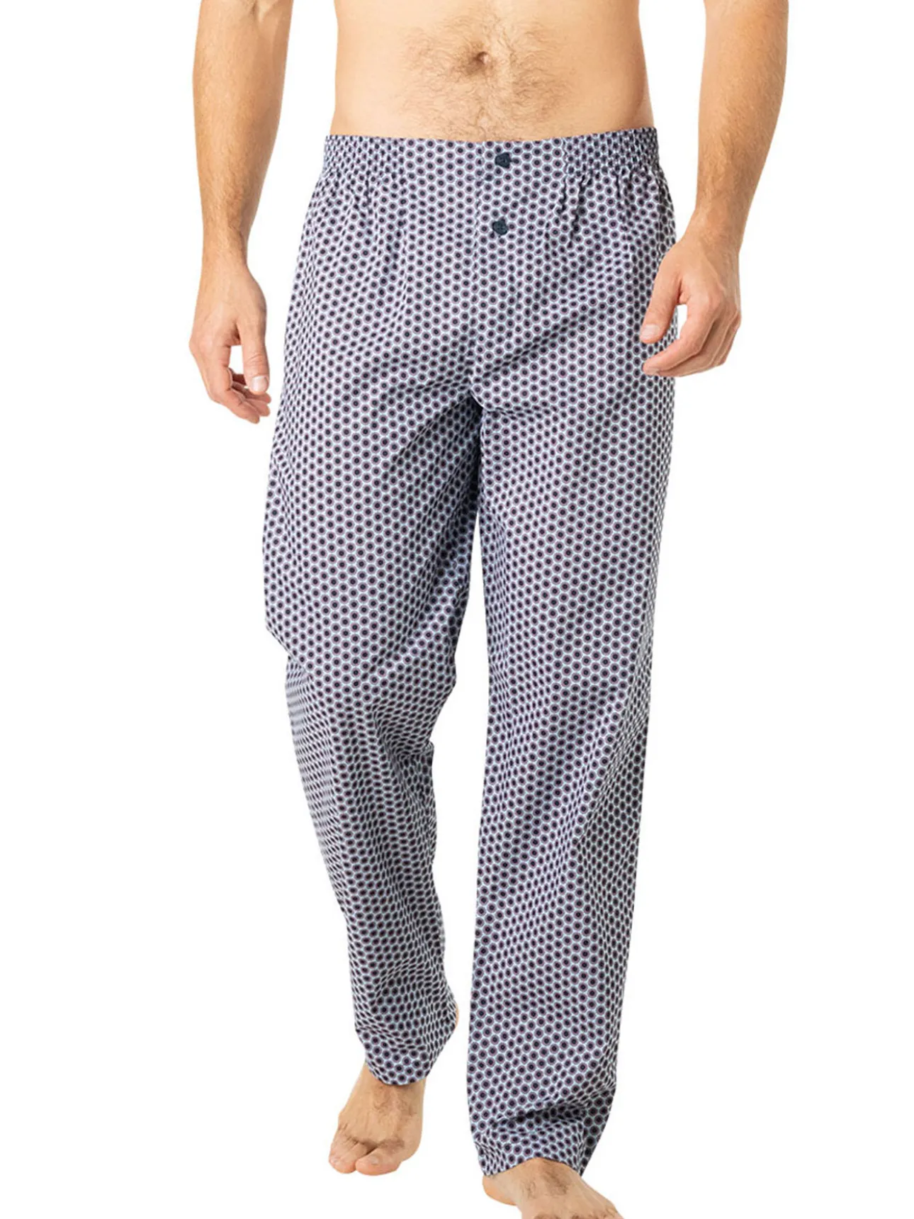 Pyjama boutonné POPELINE