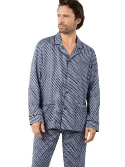 Pyjama boutonné POPELINE