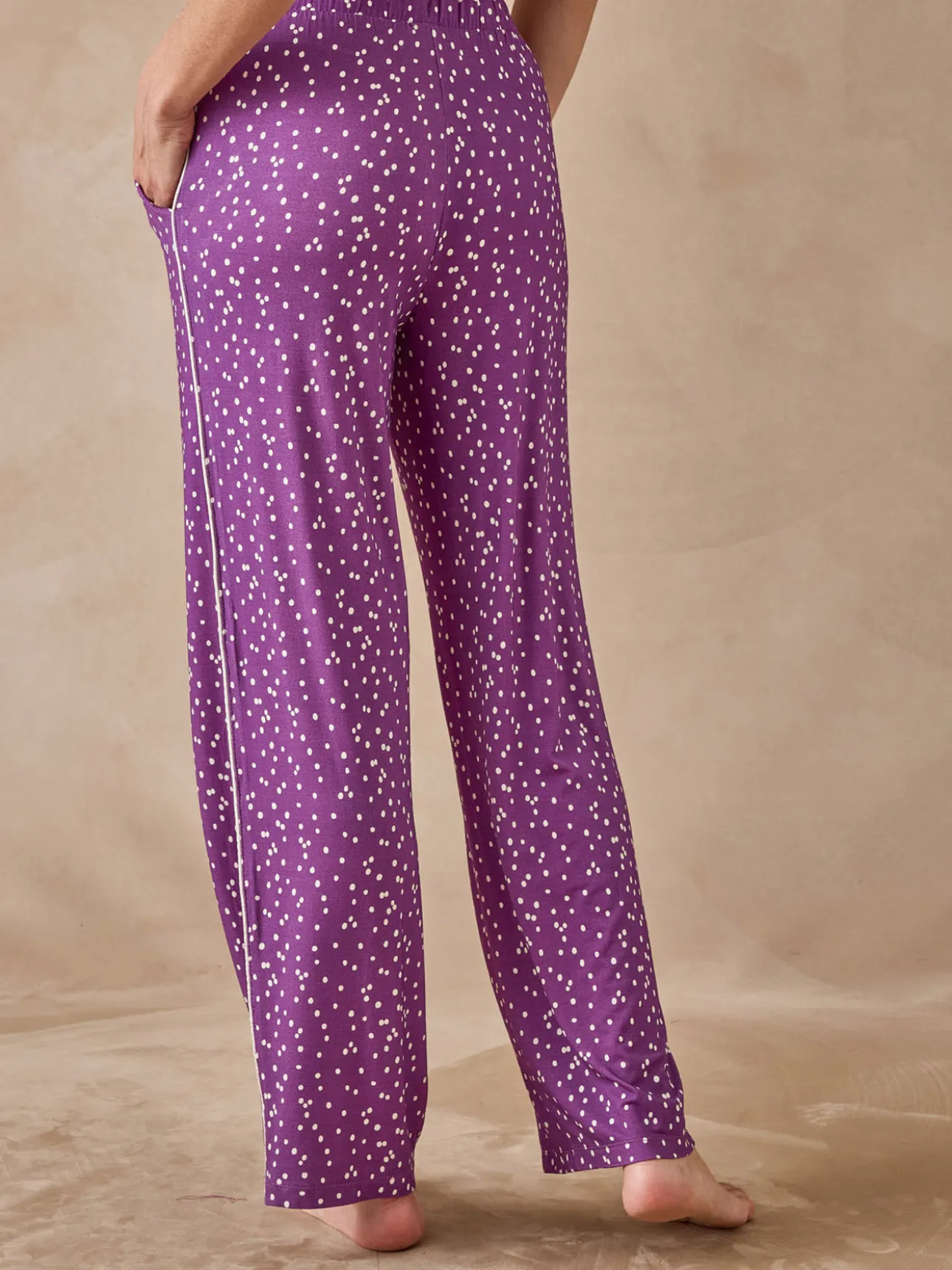 Pyjama col tailleur