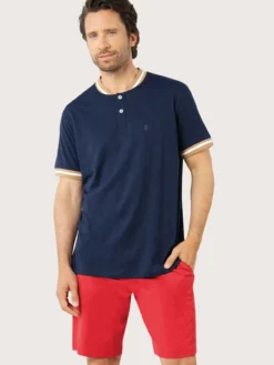 Pyjama court Caual col tunisien