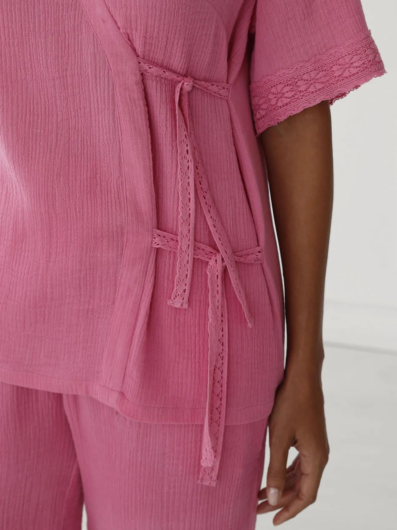 Pyjama en gaze de coton